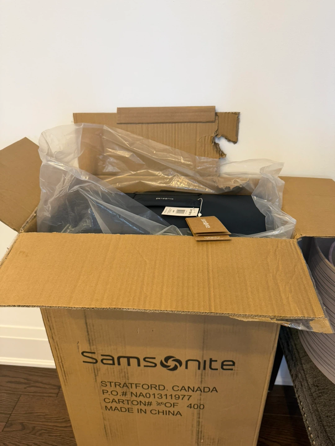 Samsonite Urbify Spinner Large Luggage - Navy Blue - photo 4