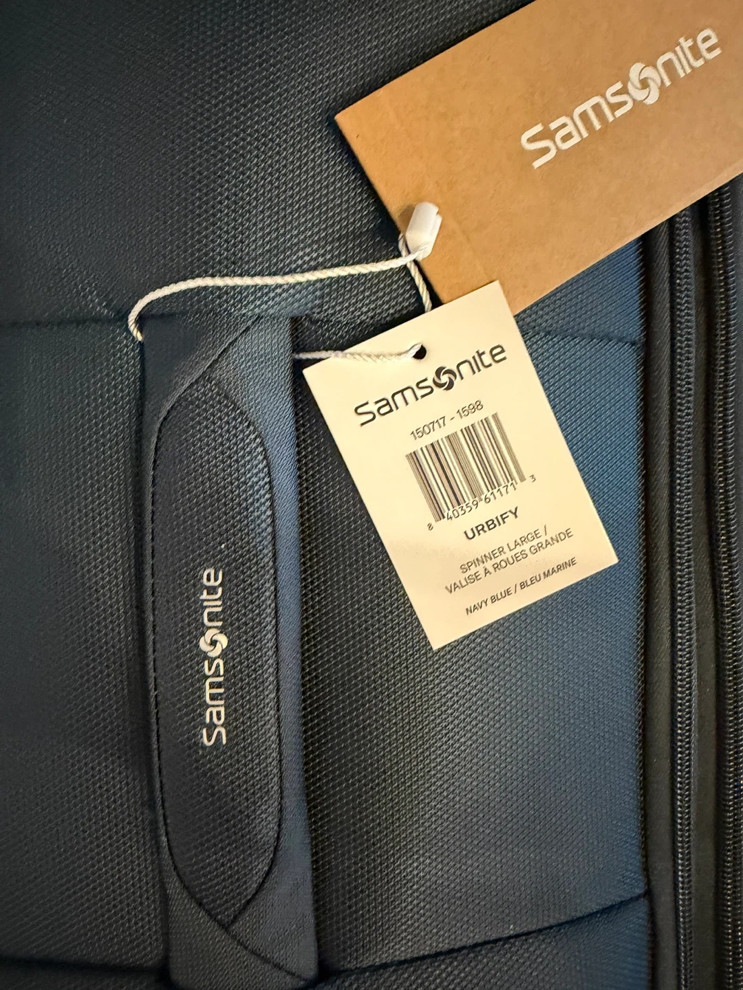 Samsonite Urbify Spinner Large Luggage - Navy Blue - photo 2