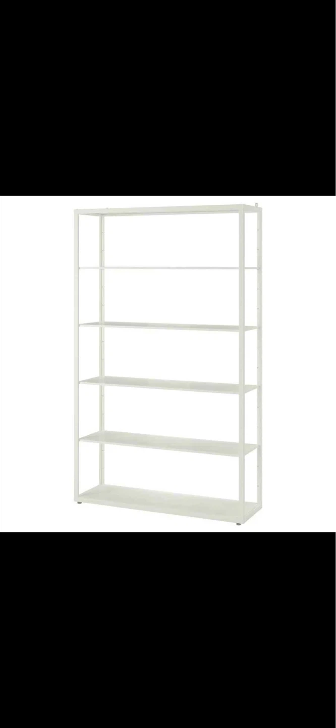 White IKEA Fjlkinge shelf - photo 3