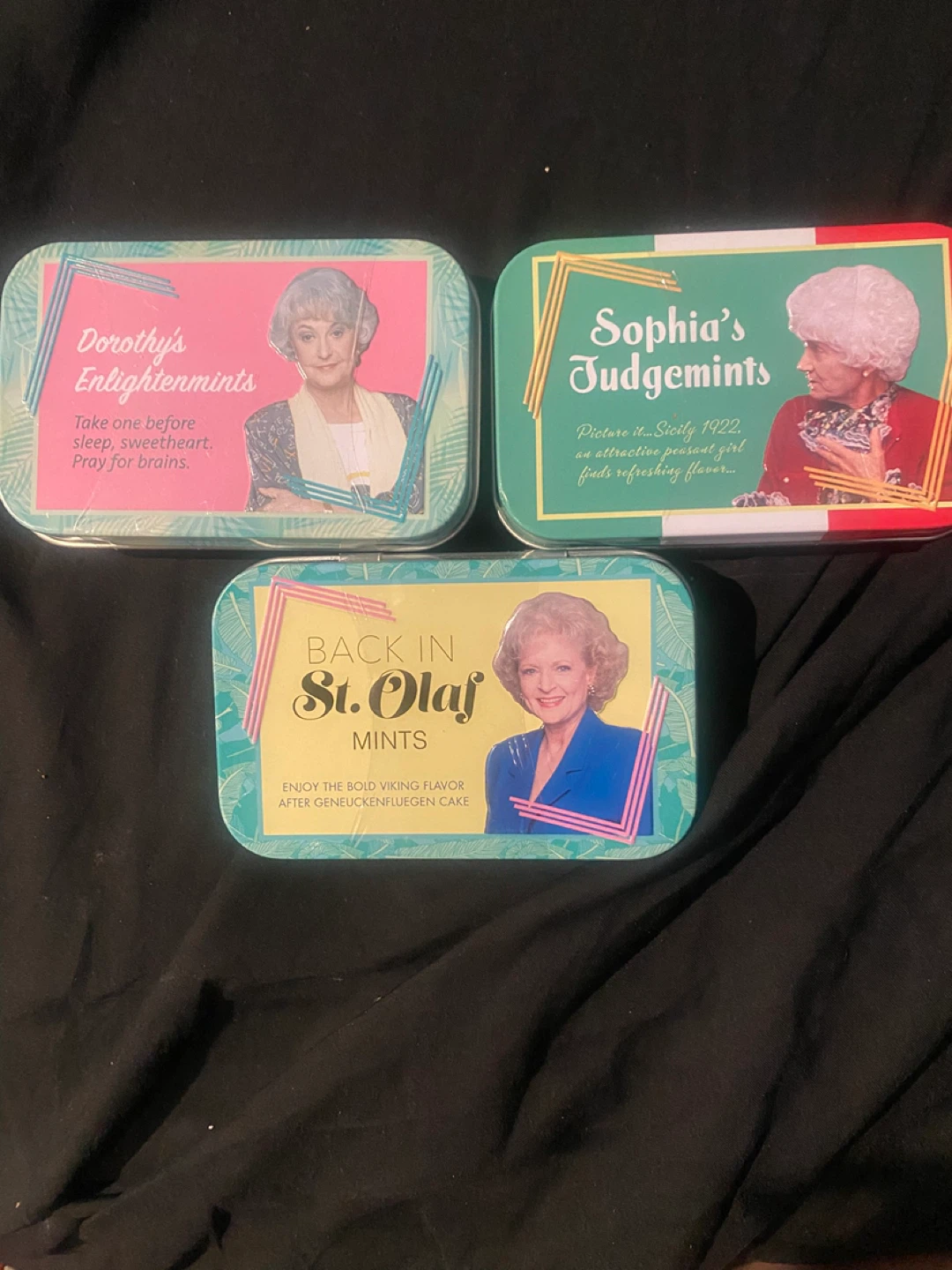 The Golden Girls Mints Collection - 3 Tin Set
