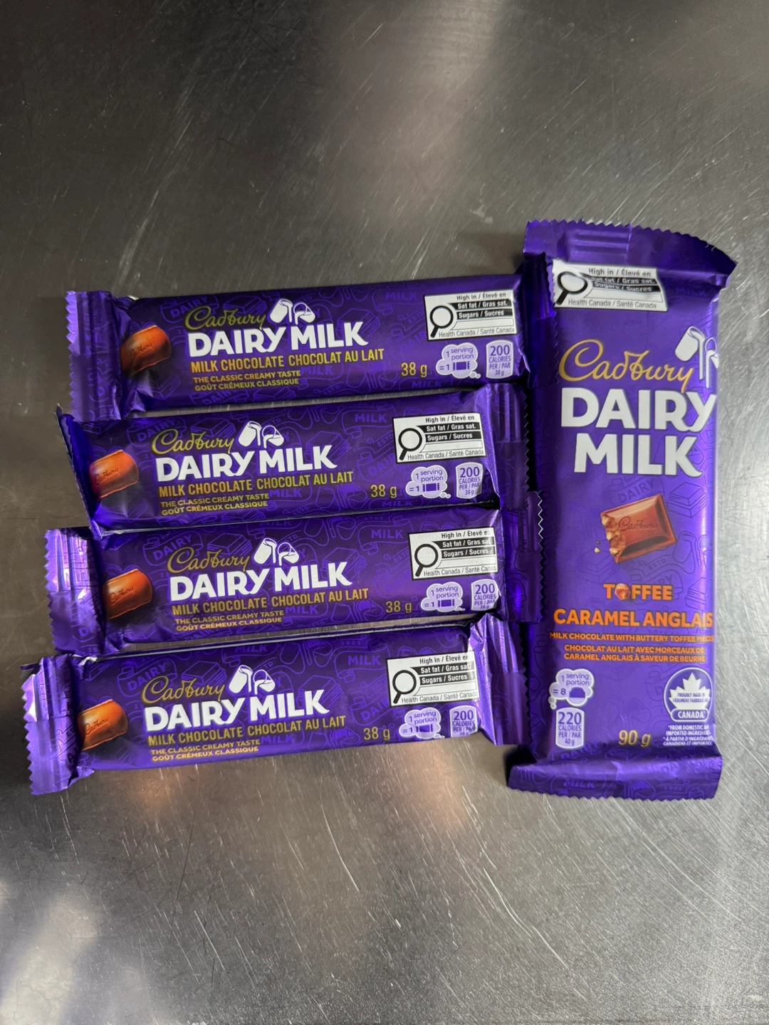 Cadbury Dairy Milk Chocolate Bars ALL $5