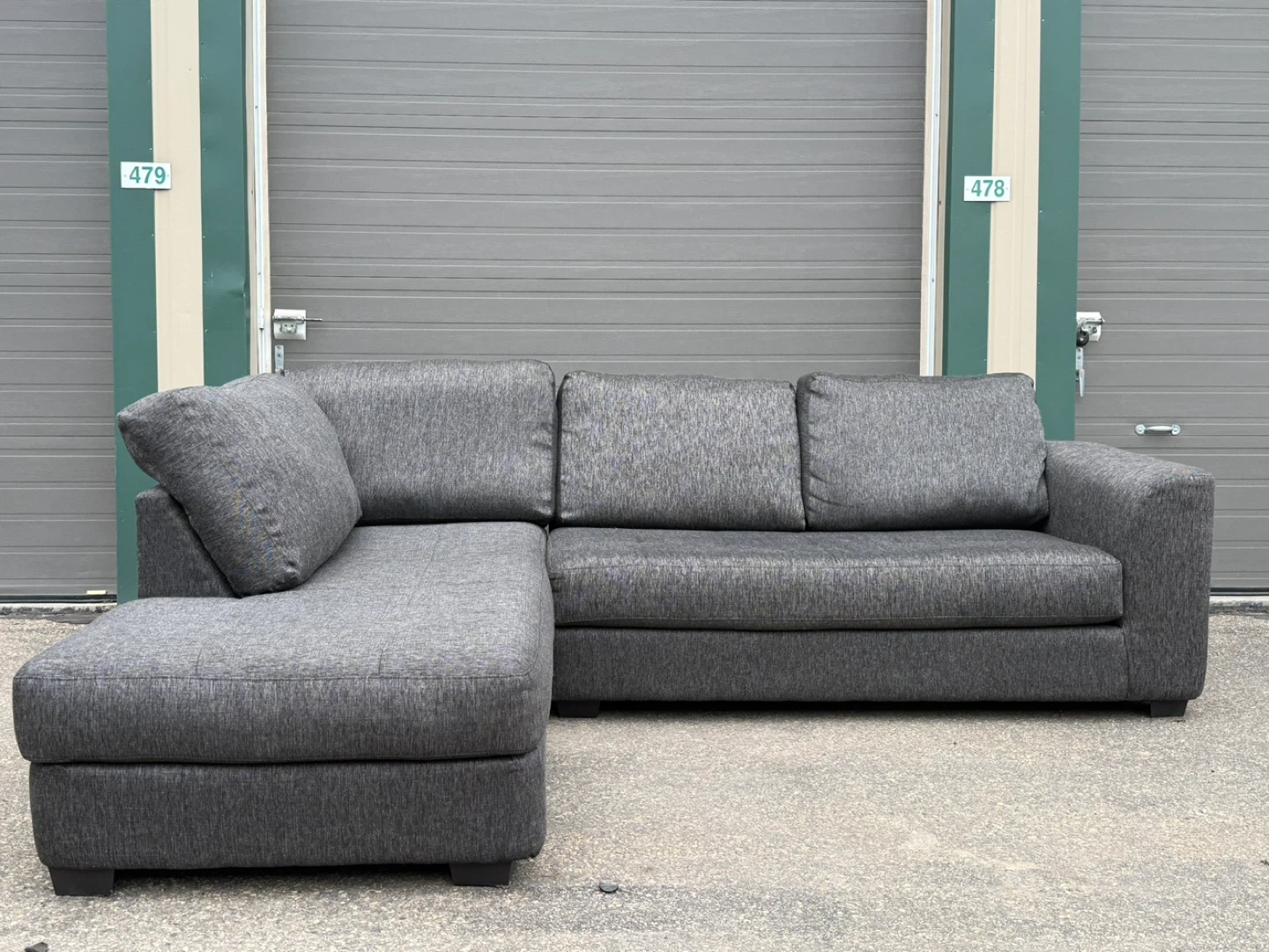 Grey Sectional Couch