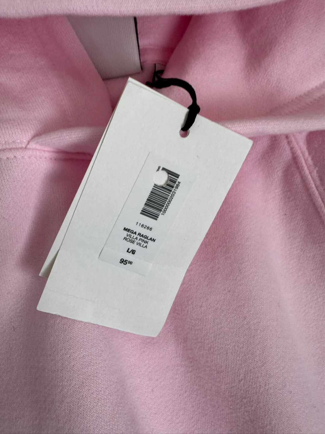 Aritzia Mega Fit Pink Hoodie Size L - photo 2