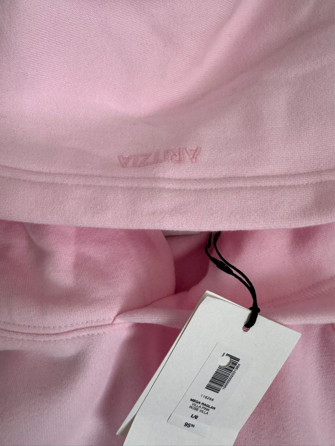 Aritzia Mega Fit Pink Hoodie Size L - photo 3