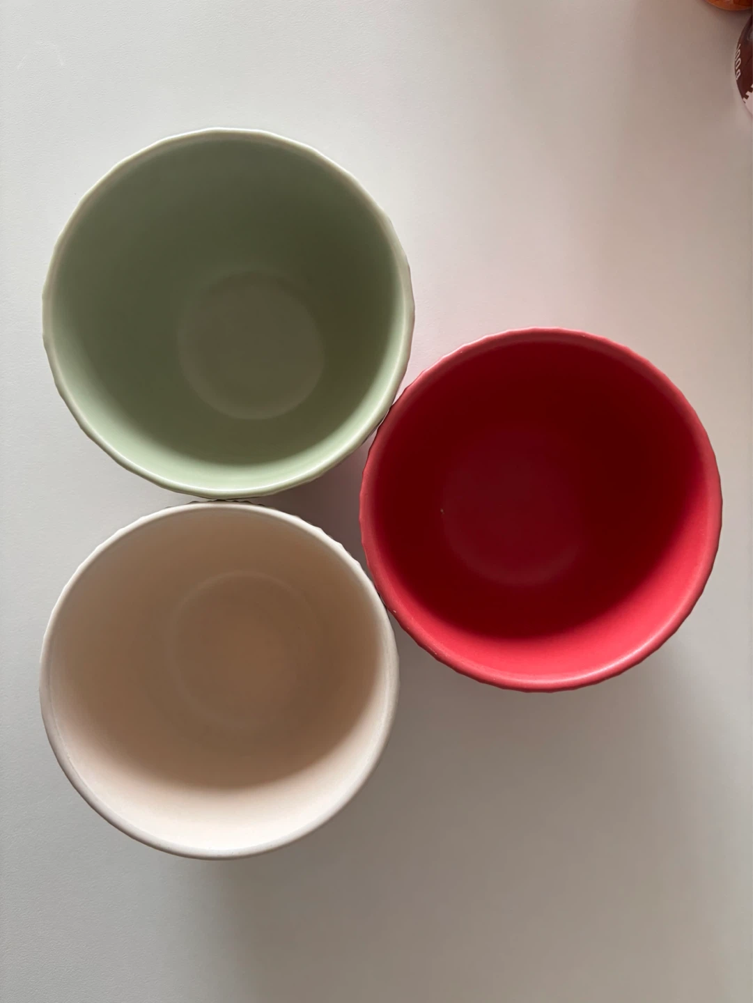🥣 Set of 3 IKEA KEJSERLIG Bowls (4") - Mixed Colors & Textures - photo 4