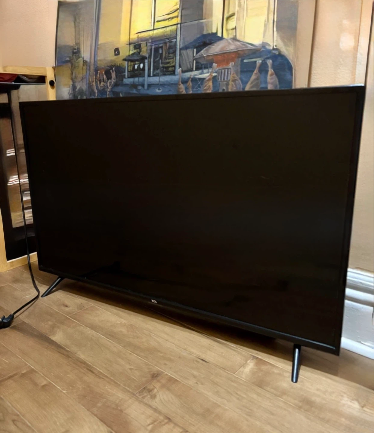 TCL Smart TV 65 inch black screen