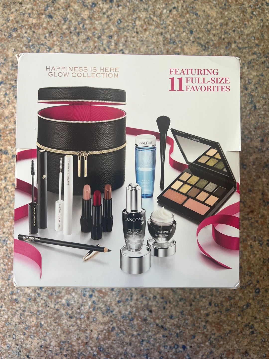 Lancôme Happiness Is Here Glow Collection Makeup Train Case Set