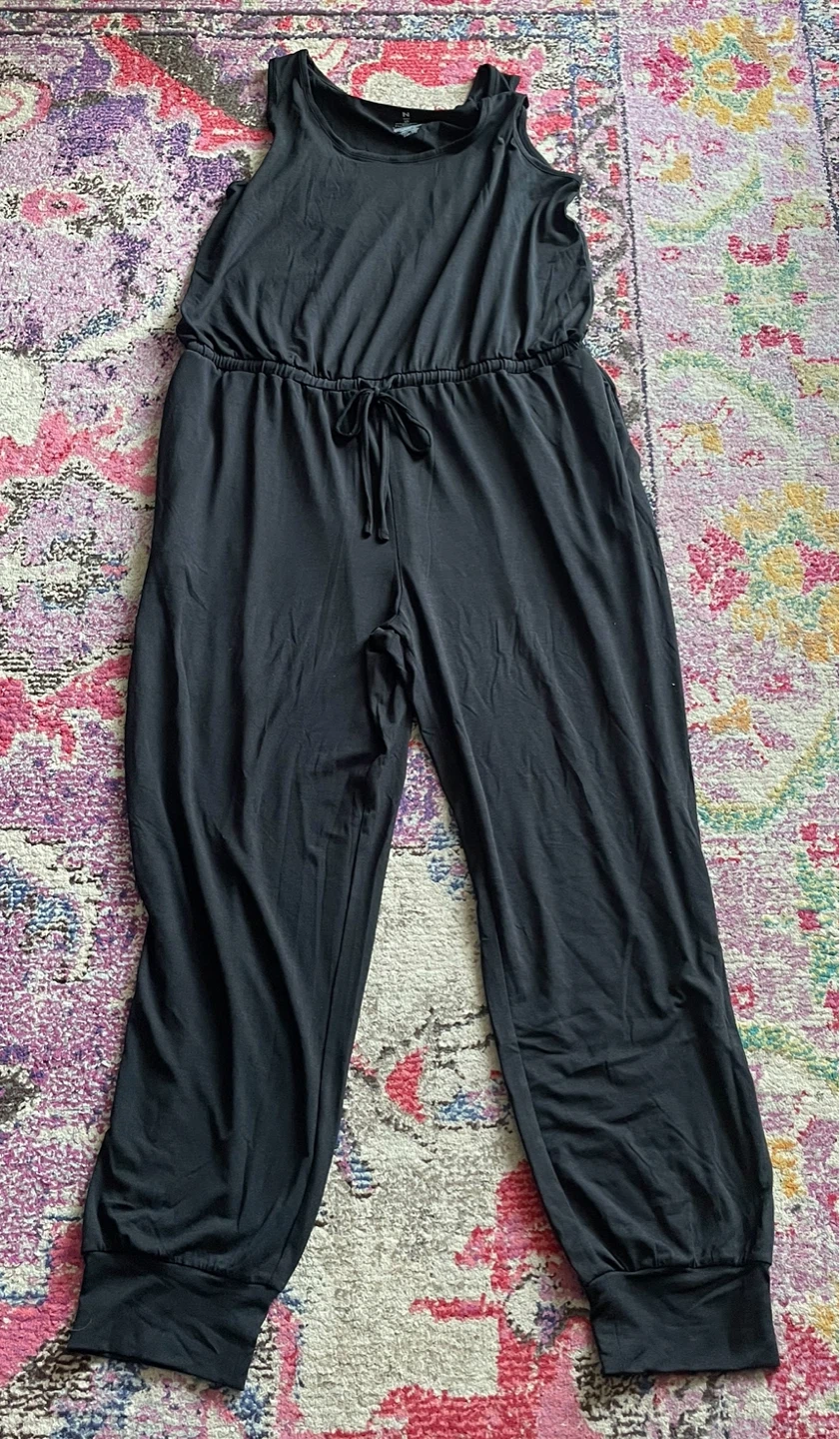 NAYORI Black Jumpsuit Size L/G