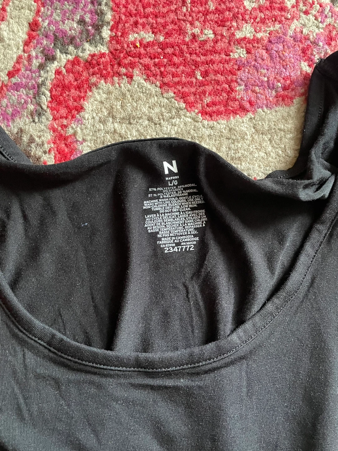 NAYORI Black Jumpsuit Size L/G - photo 3