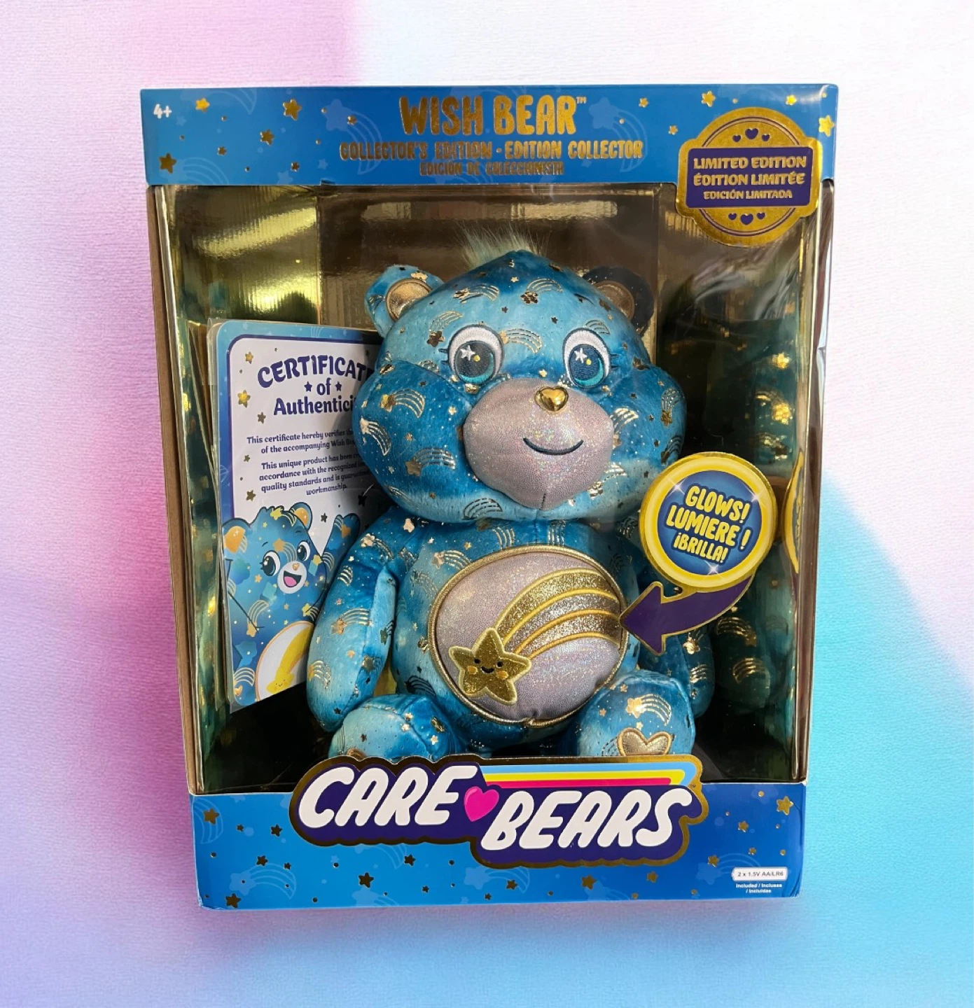 Care Bears Wish Bear Collector’s Edition Plush