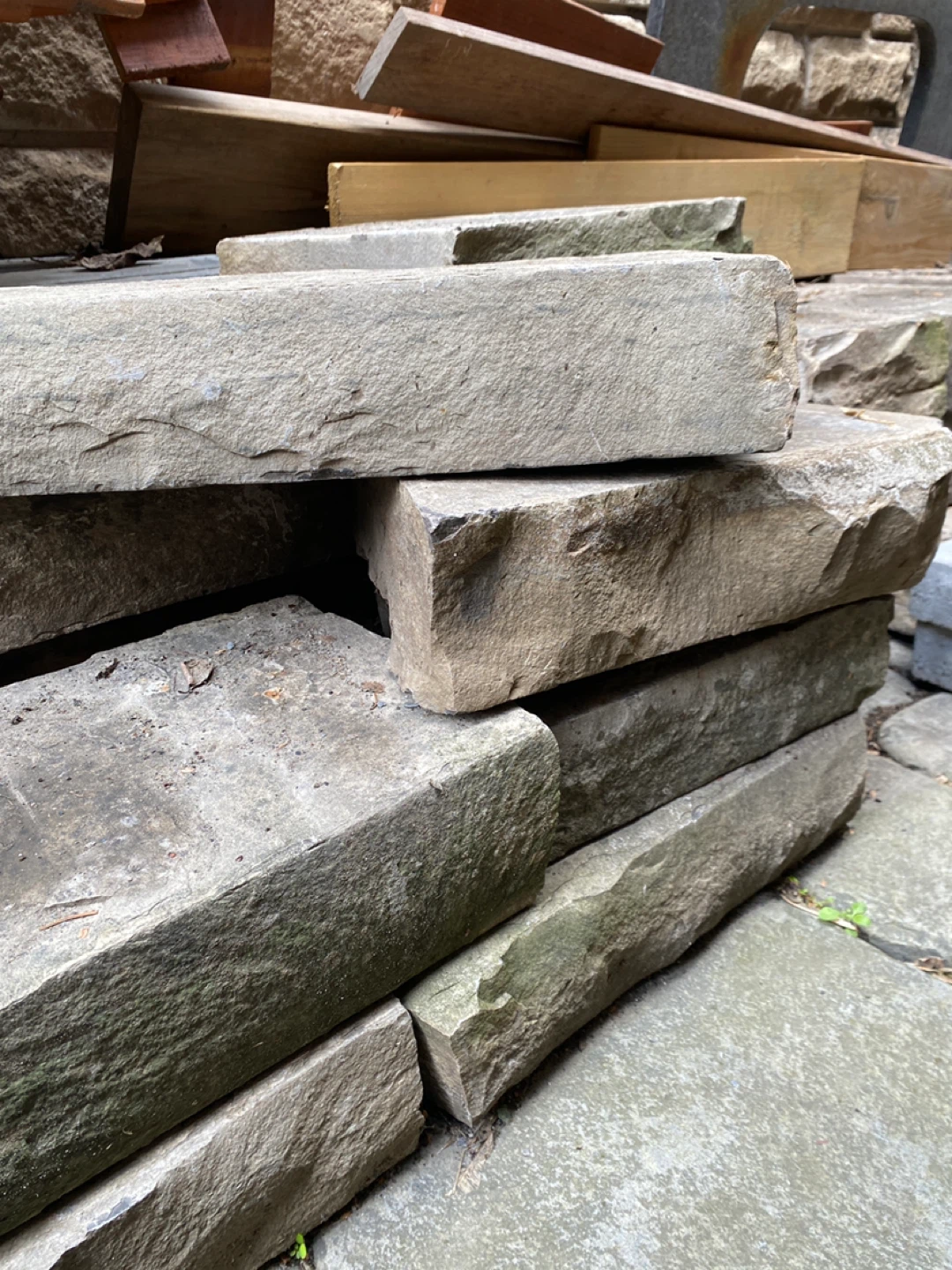 Used Stone Slabs for Landscaping - photo 2