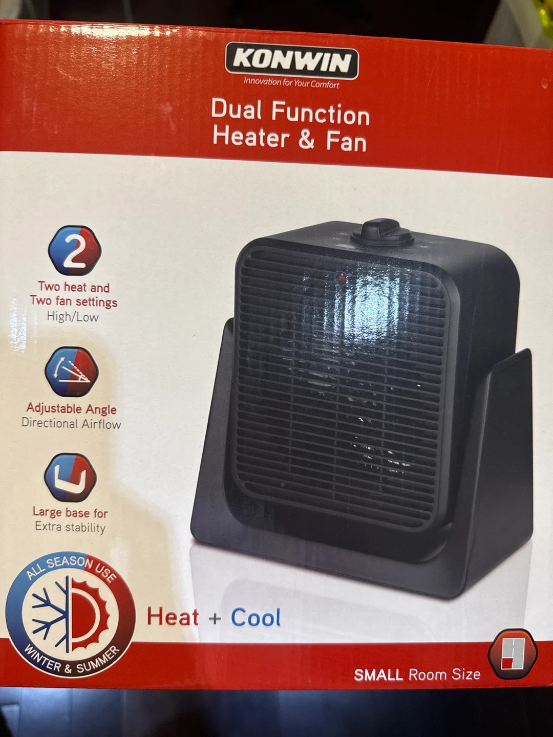 Konwin Dual Function Heater & Fan