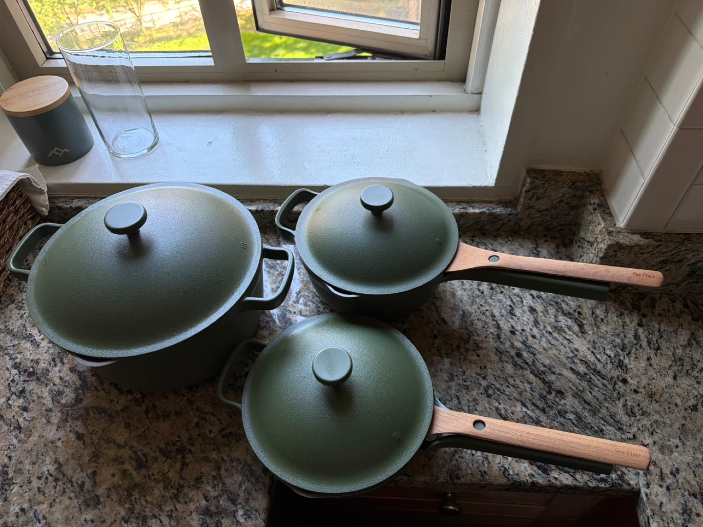 Like New: Our Place Always Pan & Pot Set - Sage