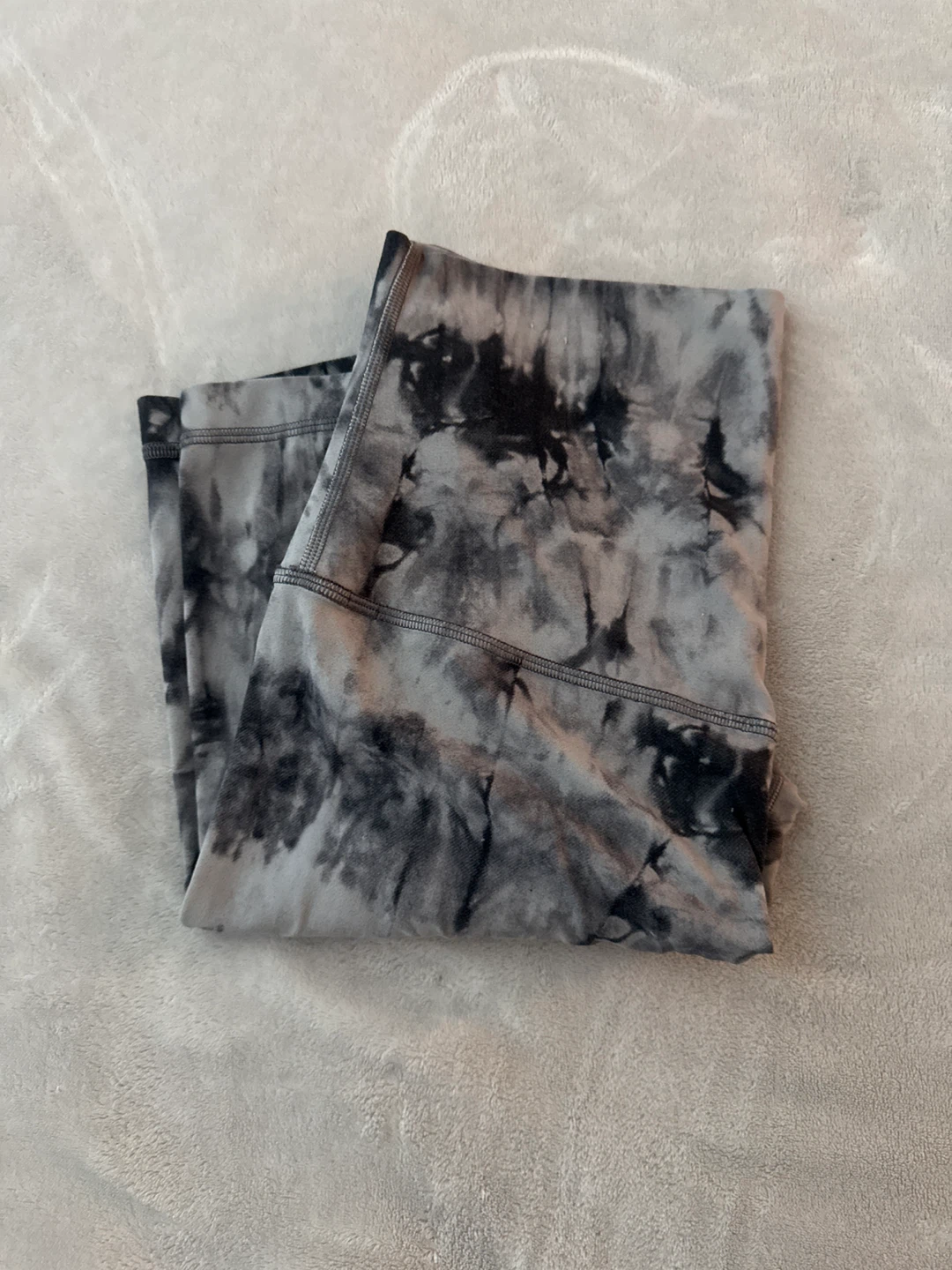 Lululemon Align Leggings Tie Dye Grey Black