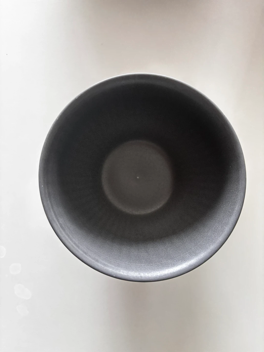 🥣 Set of 4 Textured Ceramic Rice Bowls - 4.5” Matte Grey - photo 3
