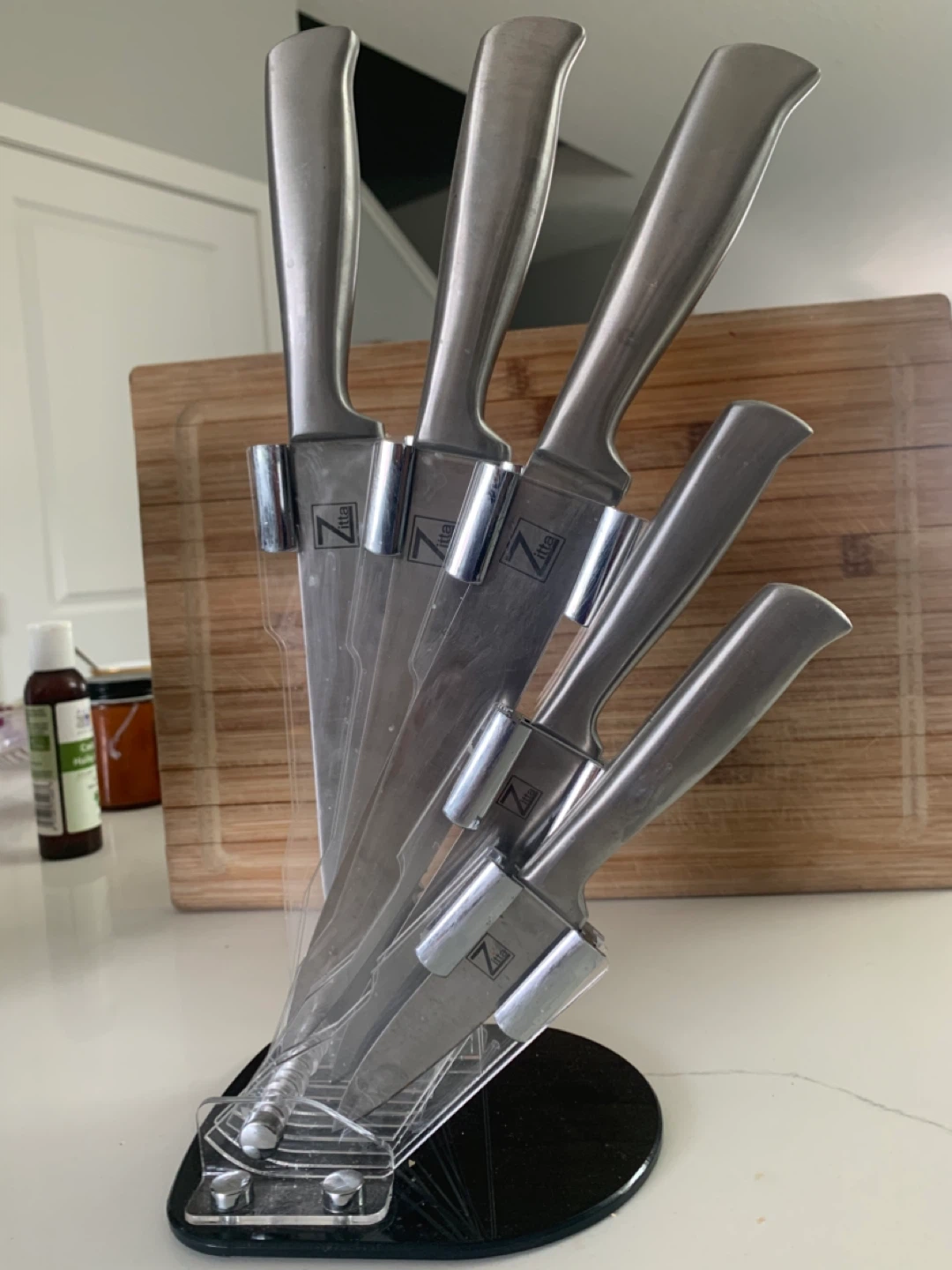 Zitta 5-Piece Knife Set with Block