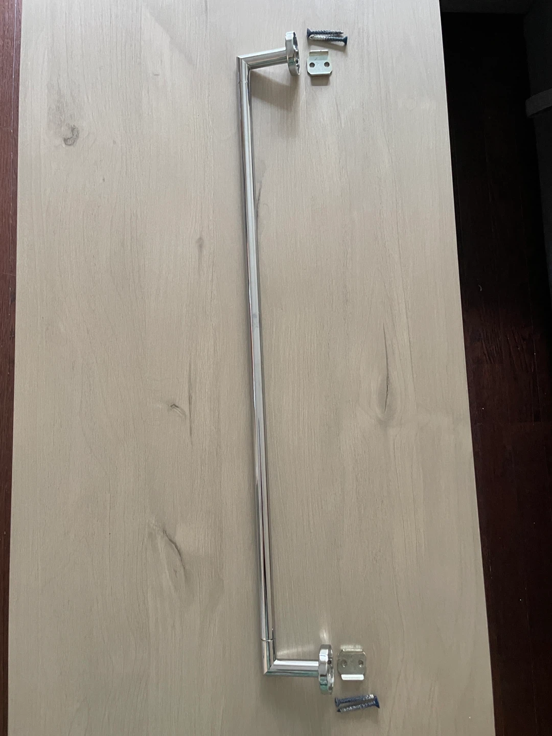 Chrome Bath Towel Bar - photo 3