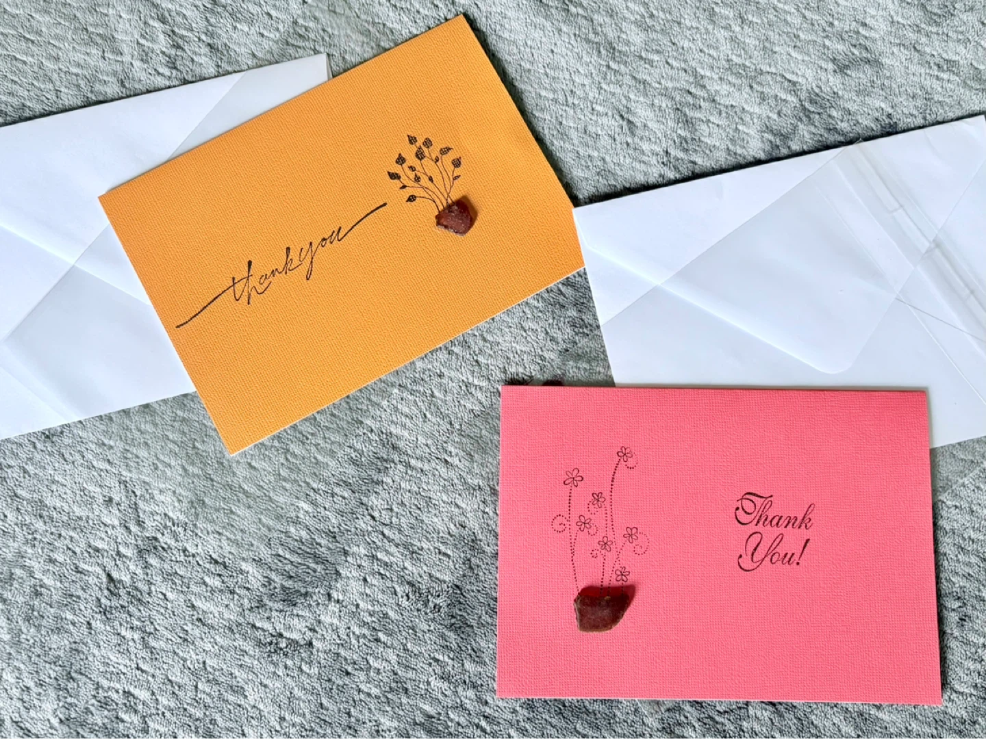 SeaGlass Thank You Cards- Set #3 - photo 2