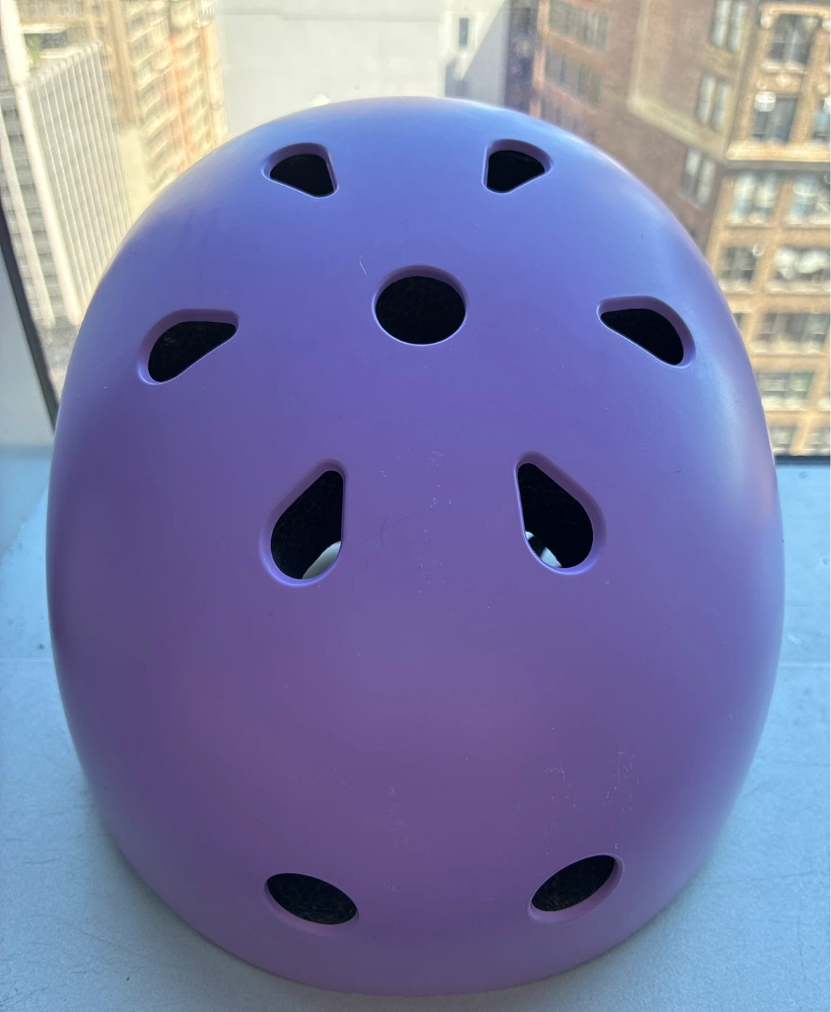 Purple Helmet Adjustable Protective Gear Wrist/Knee/Elbow Pads