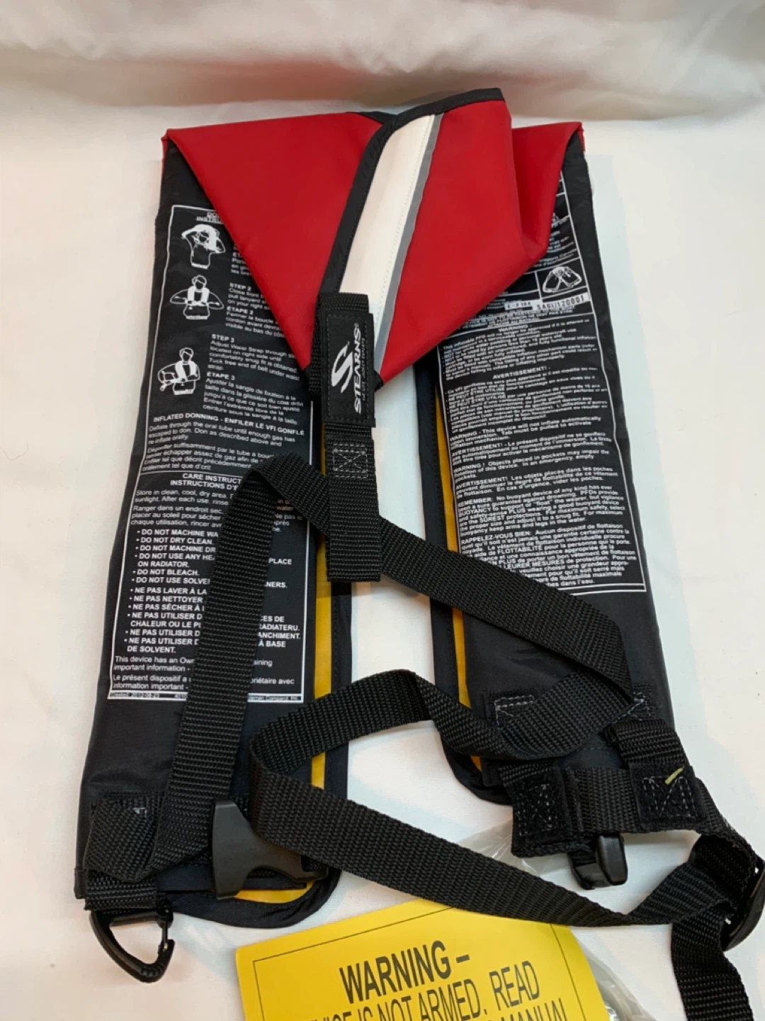 Stearns Manual C1271 Inflatable Personal Flotation Device - M - photo 2