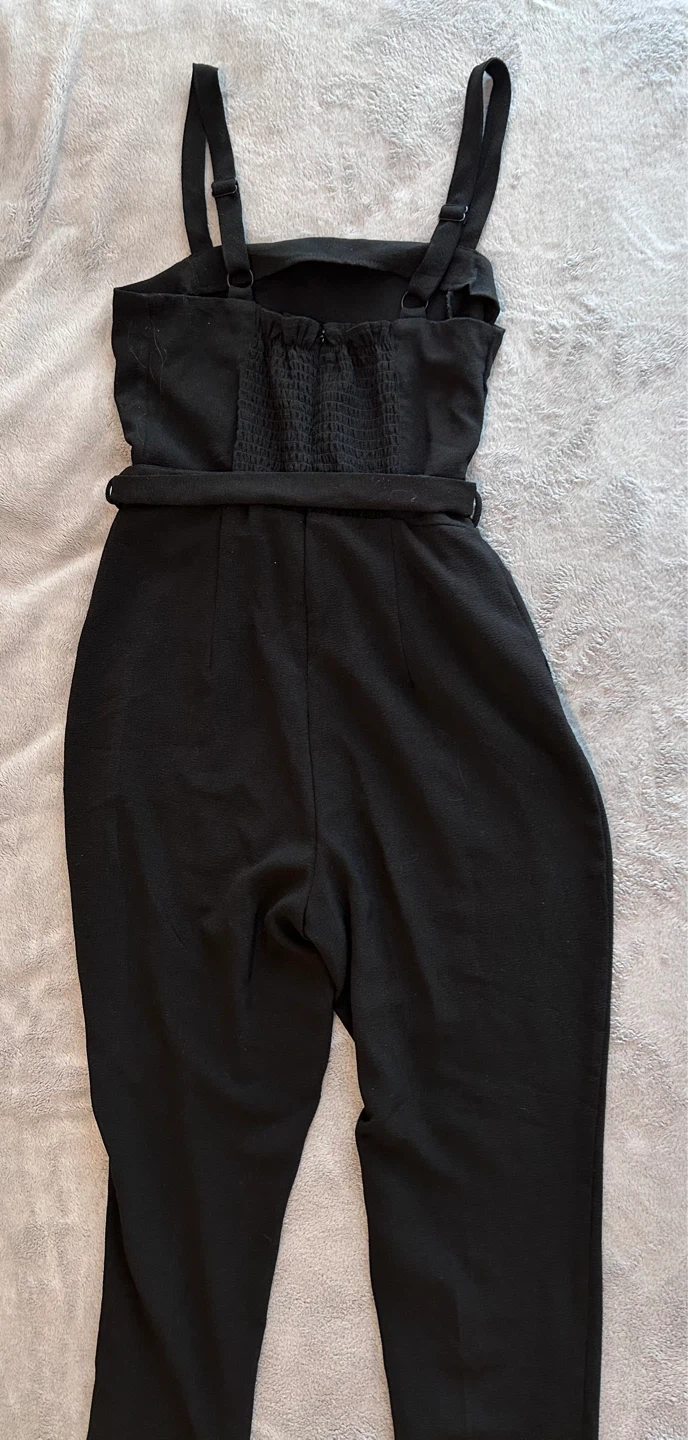 Dynamite Black Jumpsuit Size M - photo 2