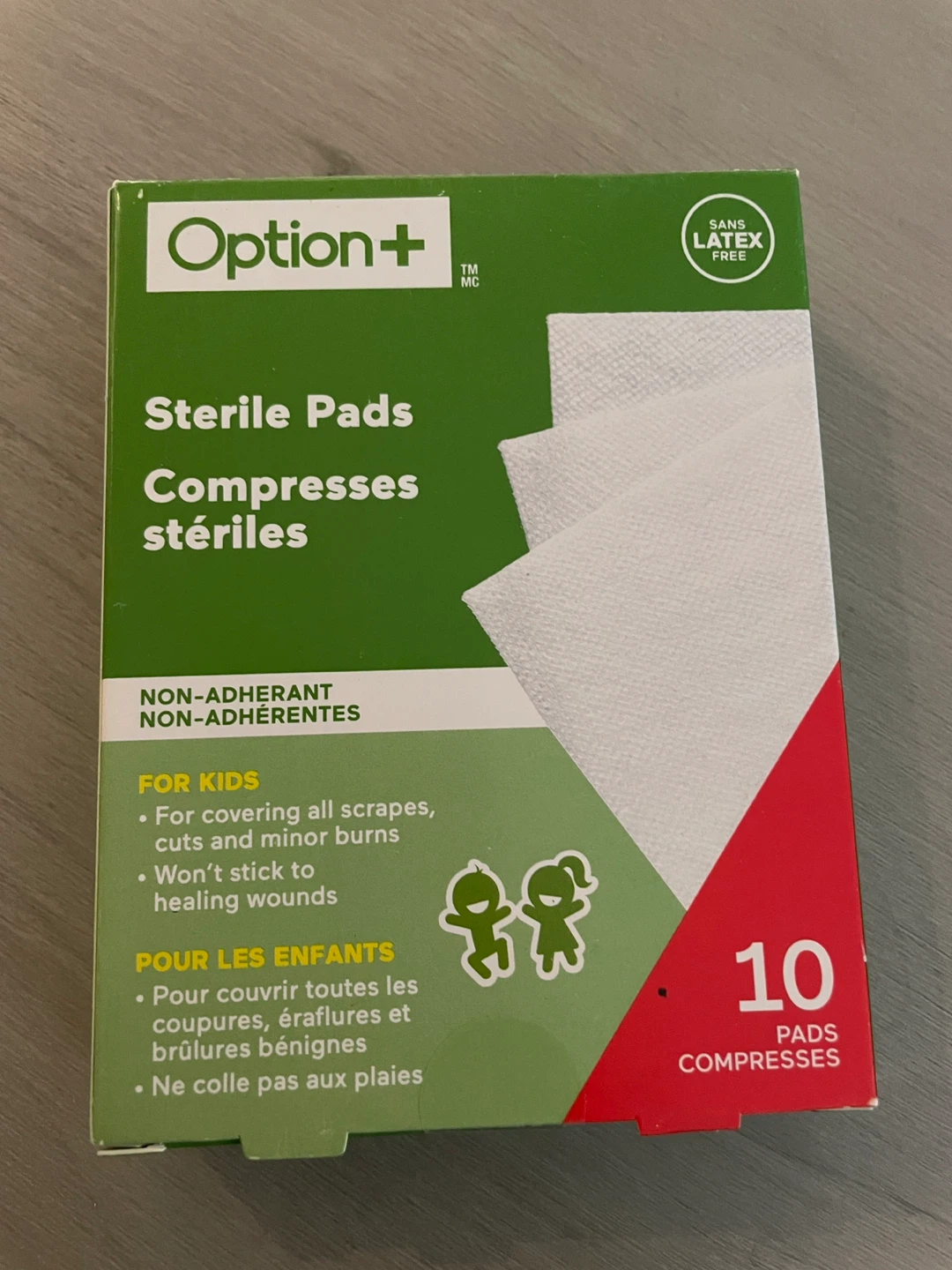Option+ Sterile Pads 5 cm x 7.6 cm - 5 Pack - photo 3