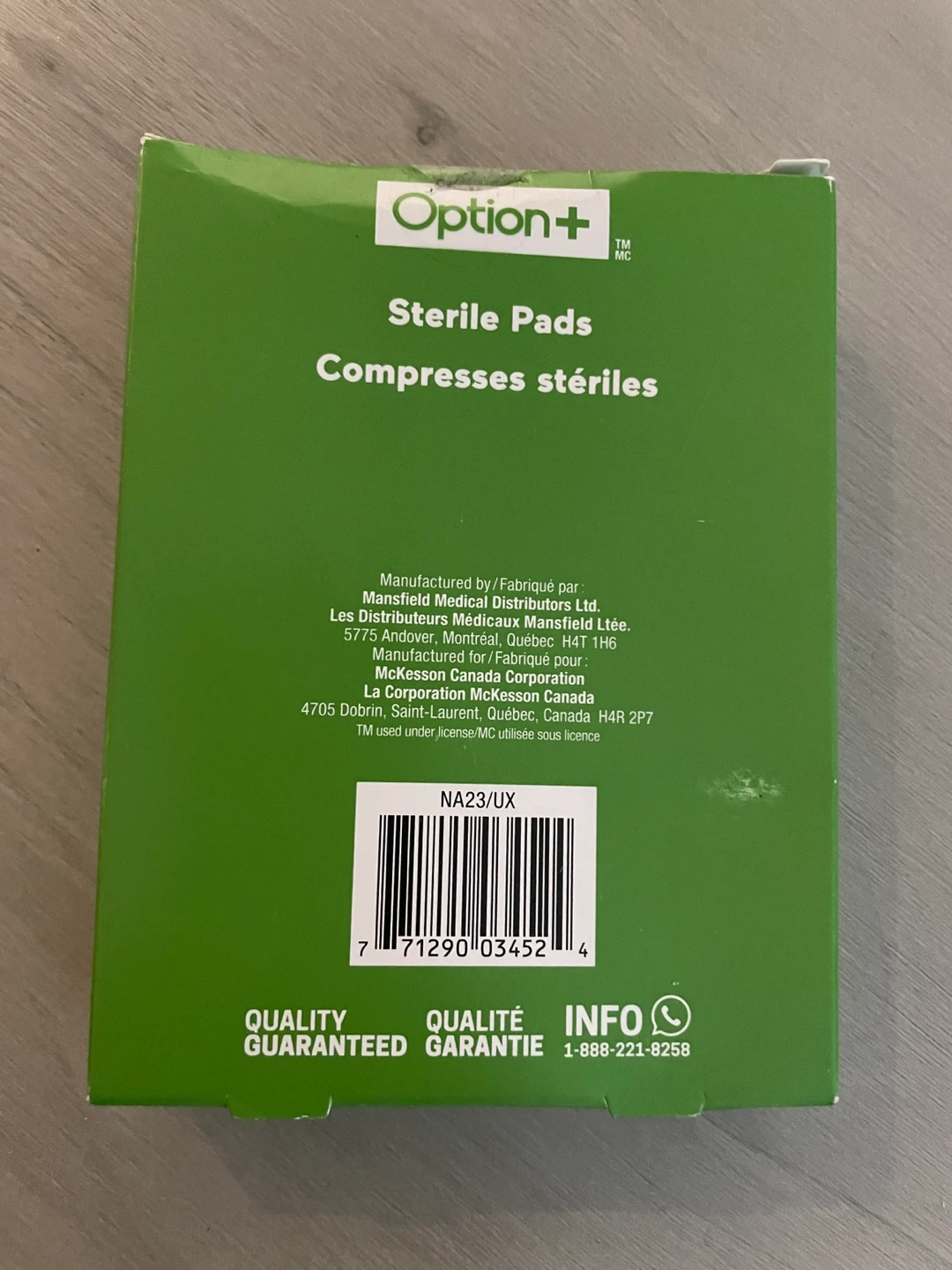 Option+ Sterile Pads 5 cm x 7.6 cm - 5 Pack - photo 4