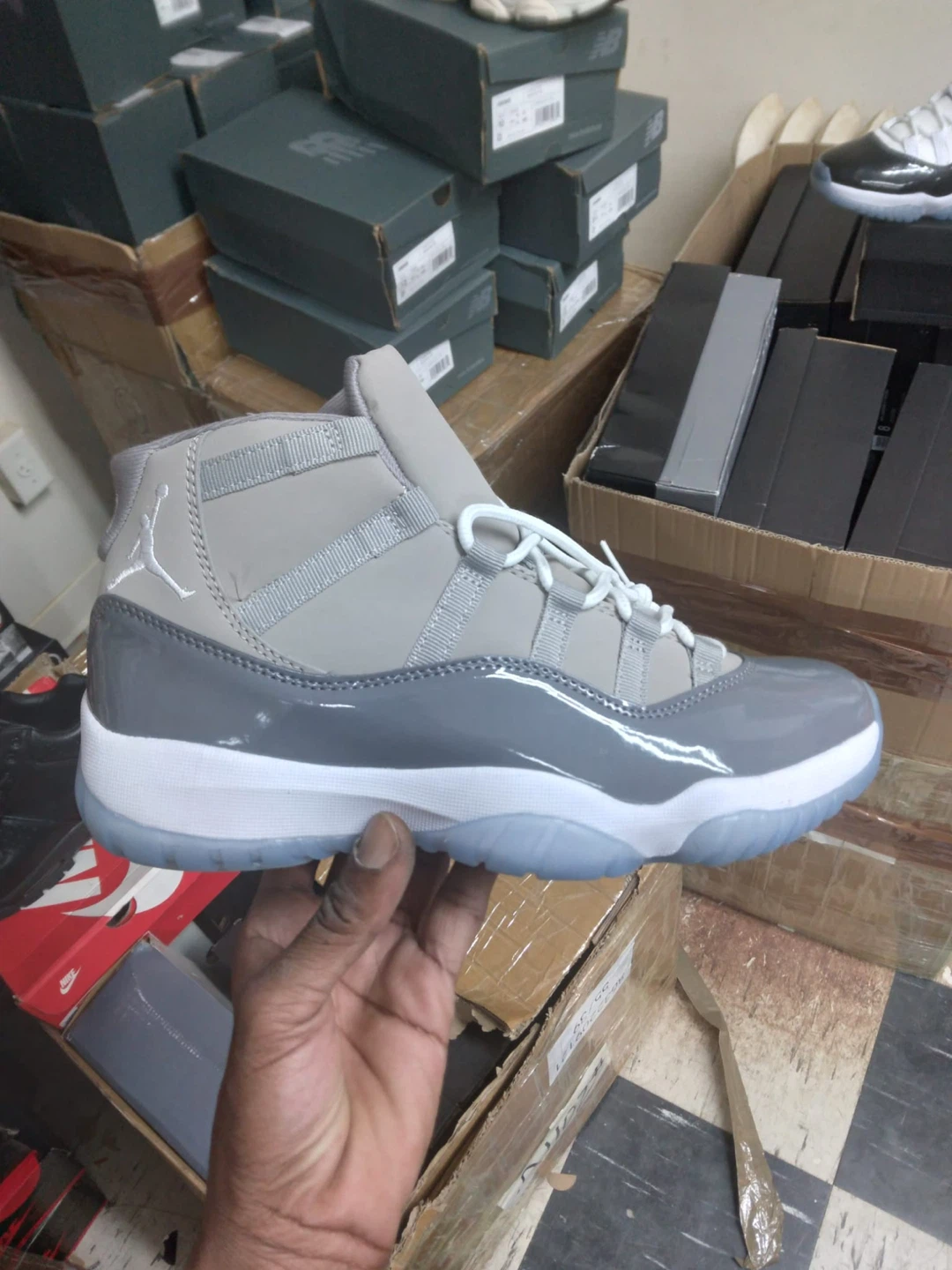 Air Jordan 11 Retro Cool Grey Men's Shoes
