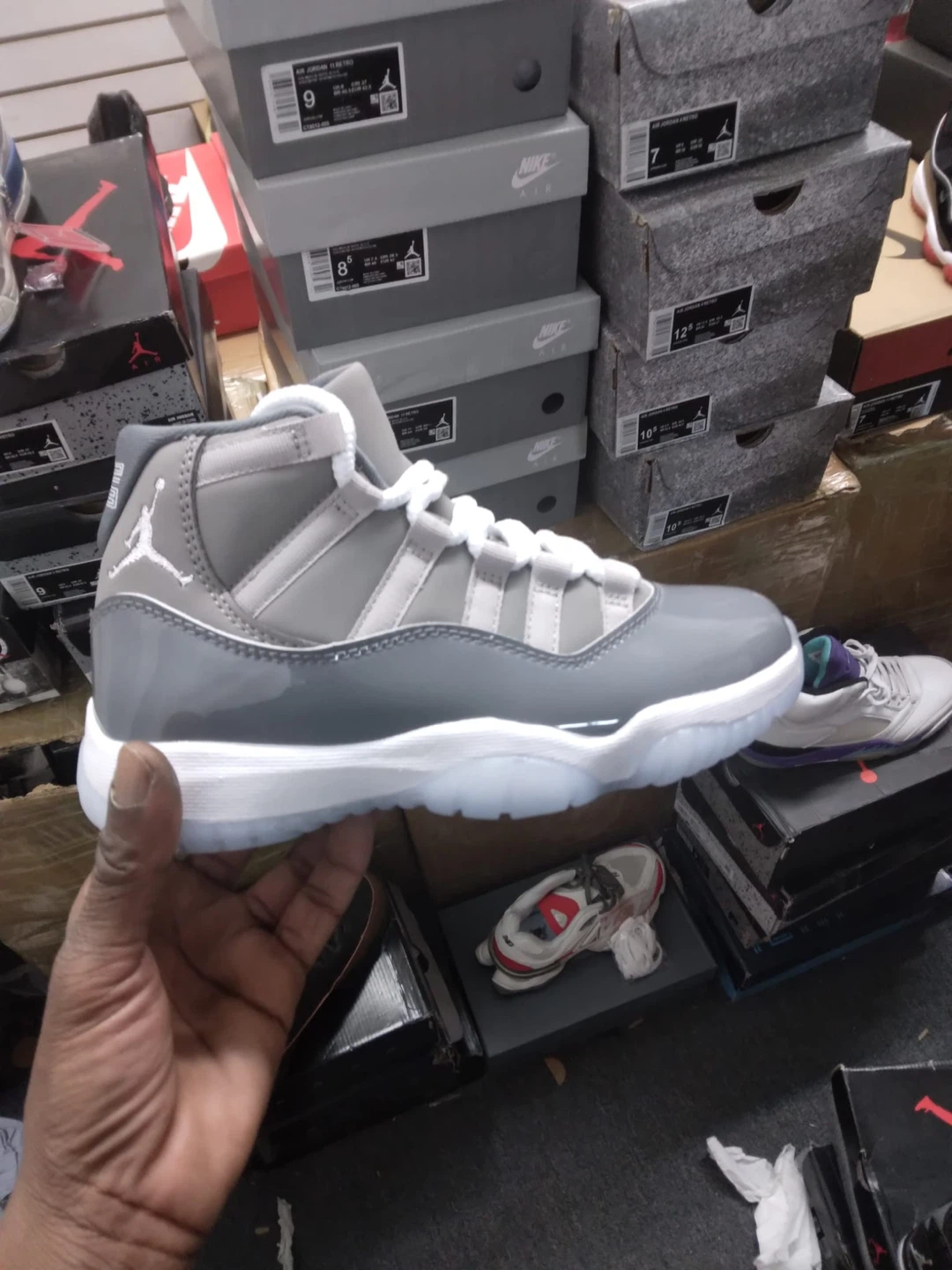 Air Jordan 11 Retro Cool Grey Men's Shoes - photo 2
