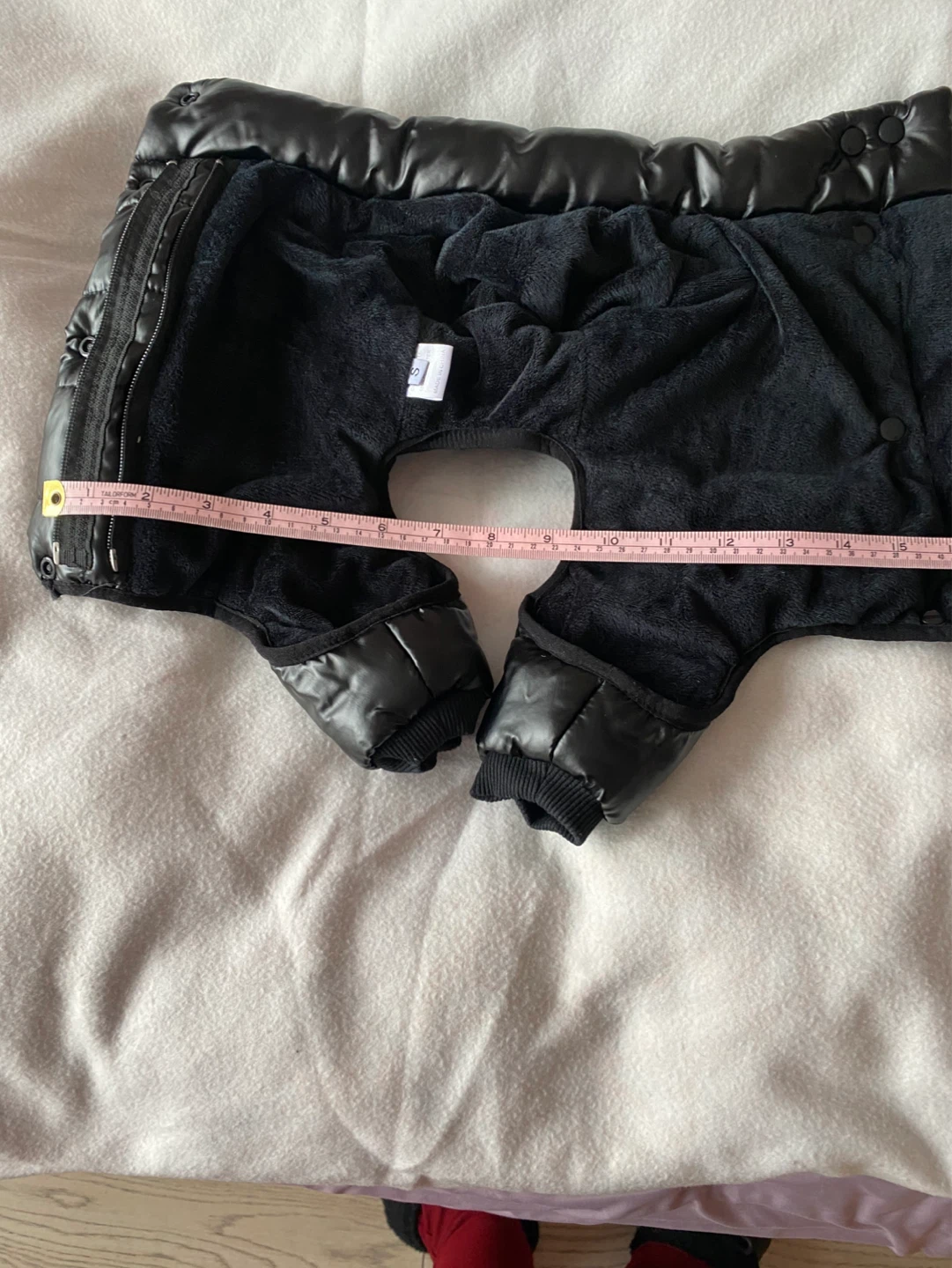 Black Puffer Dog Winter Coat - photo 5