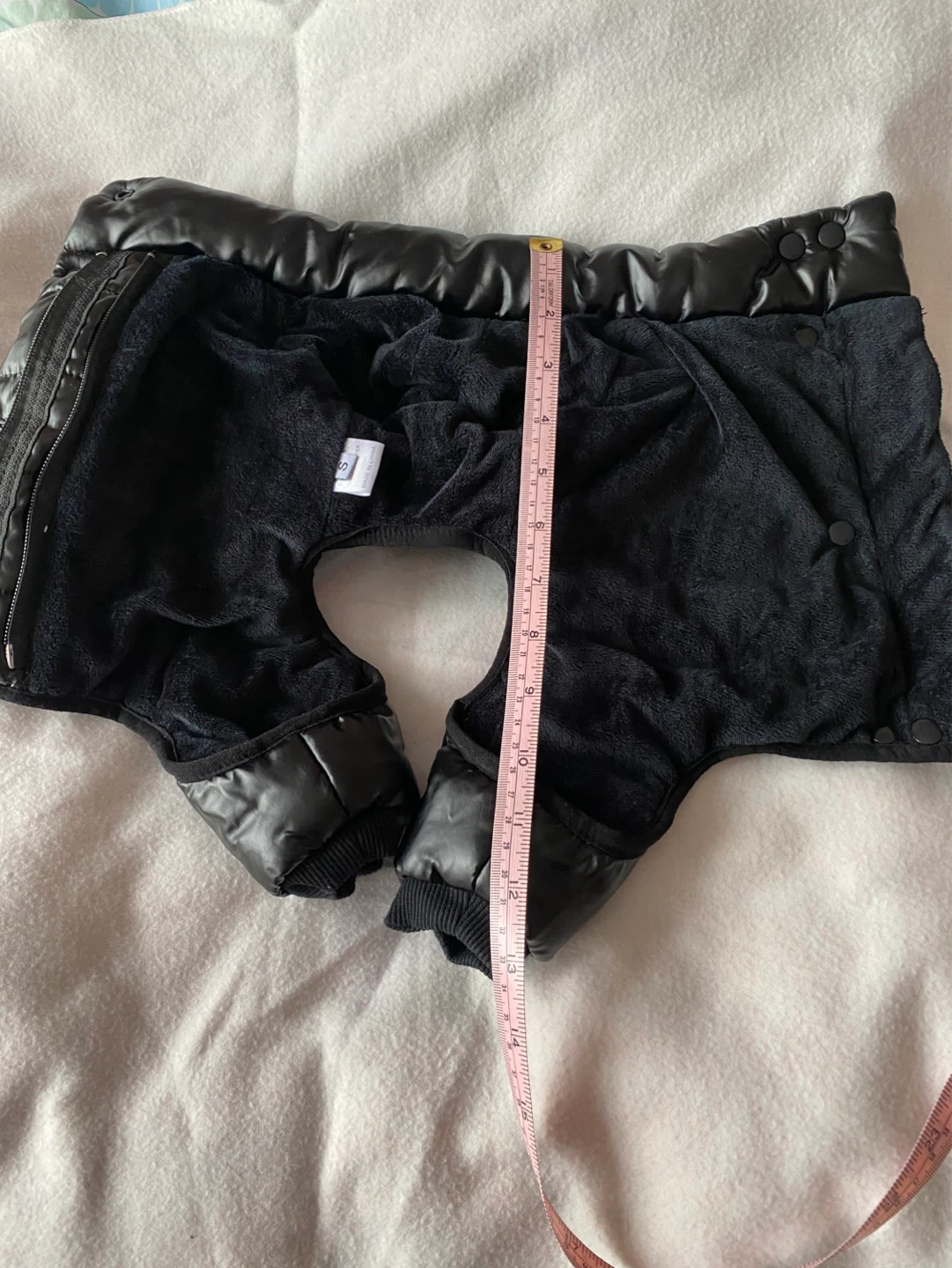 Black Puffer Dog Winter Coat - photo 4