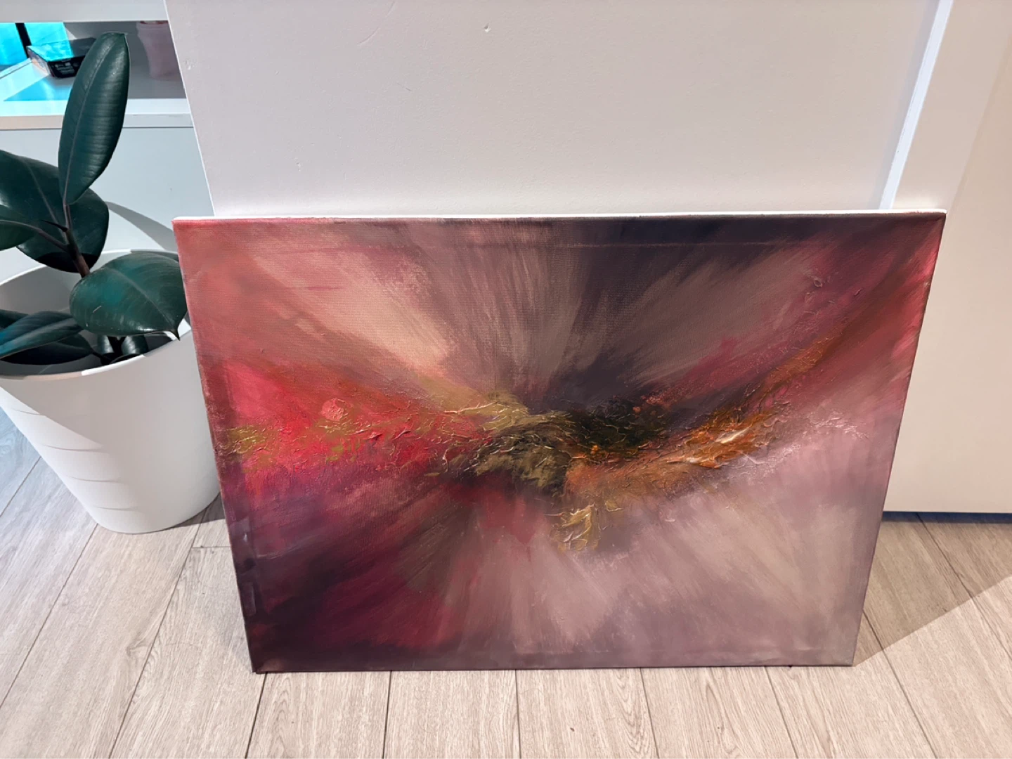 Abstract Canvas Wall Art handmade - photo 2