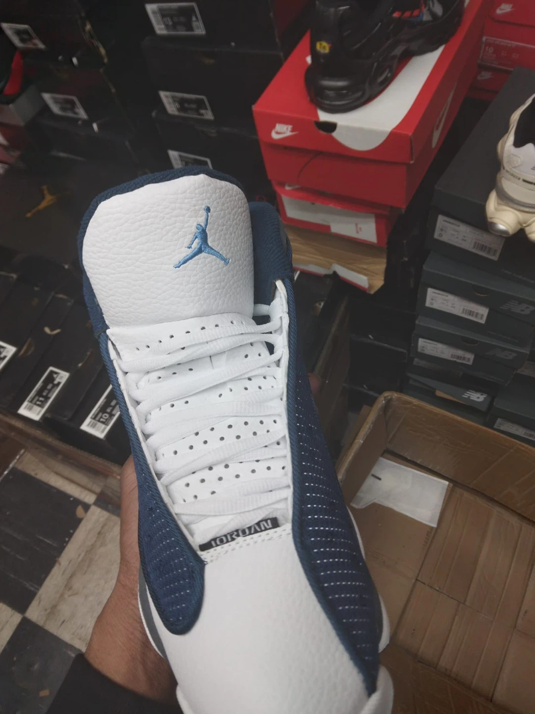 Air Jordan 13 Retro "flint" Navy White
