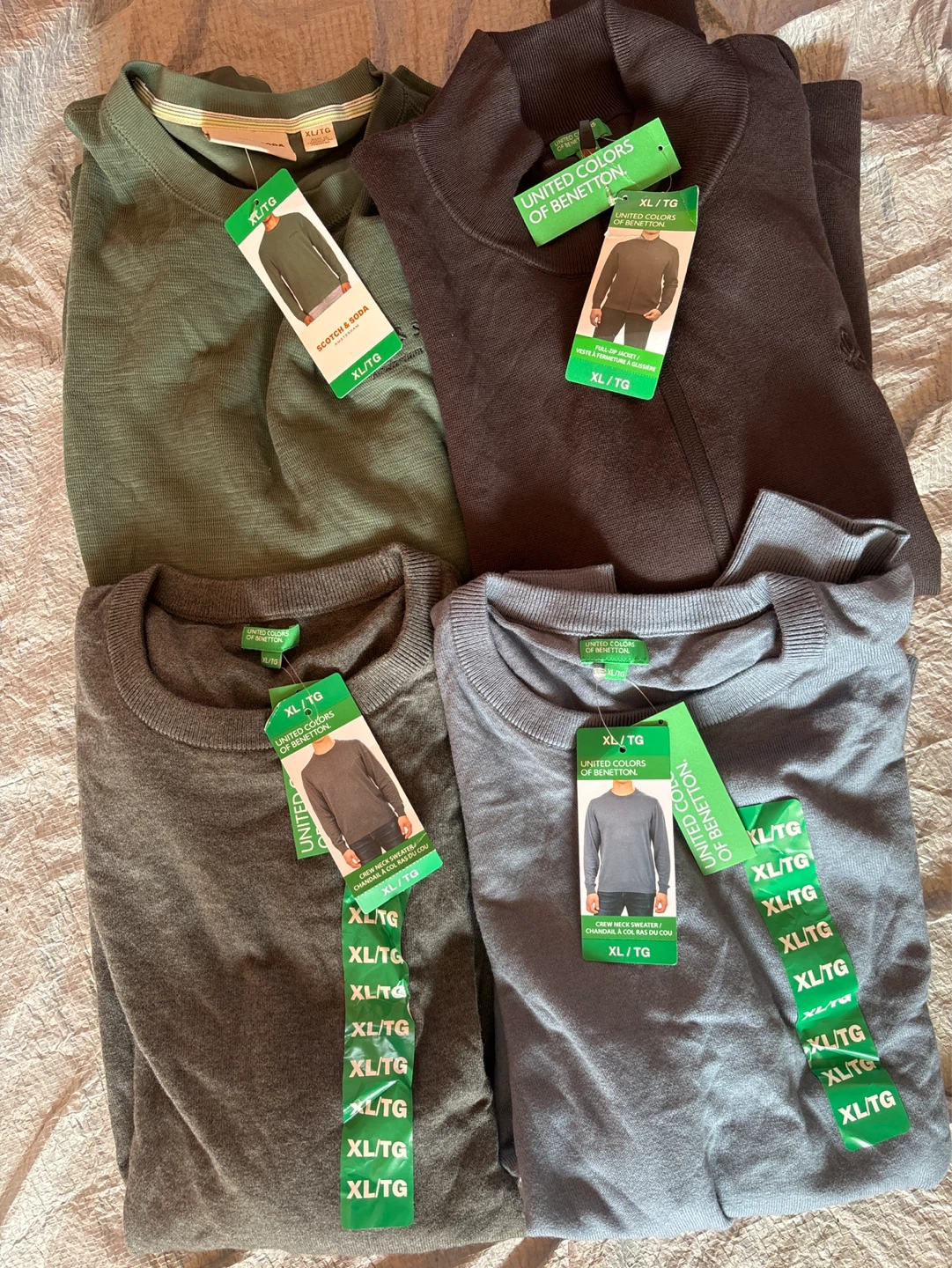 Men’s bundle tops XL