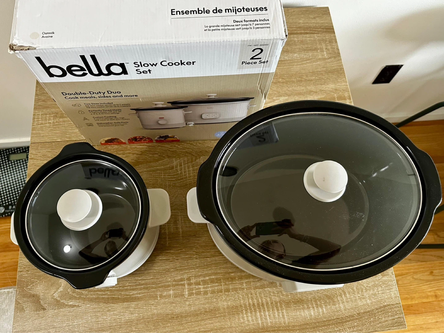 Bella Double-Duty Duo Slow Cooker Set - 2 Piece - photo 2