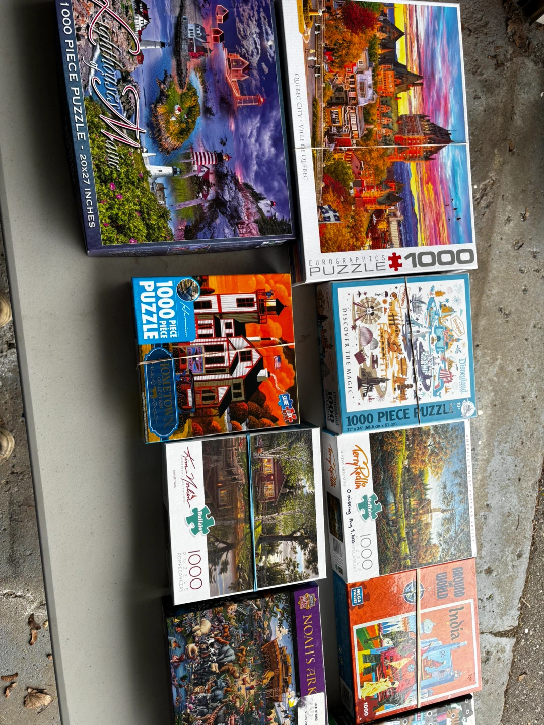 Collection of 1000 Piece Puzzles - photo 2