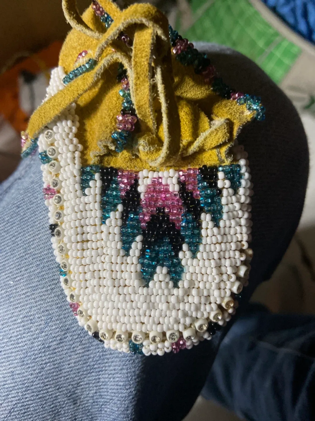Handmade Beaded Moccasins - Baby Size
