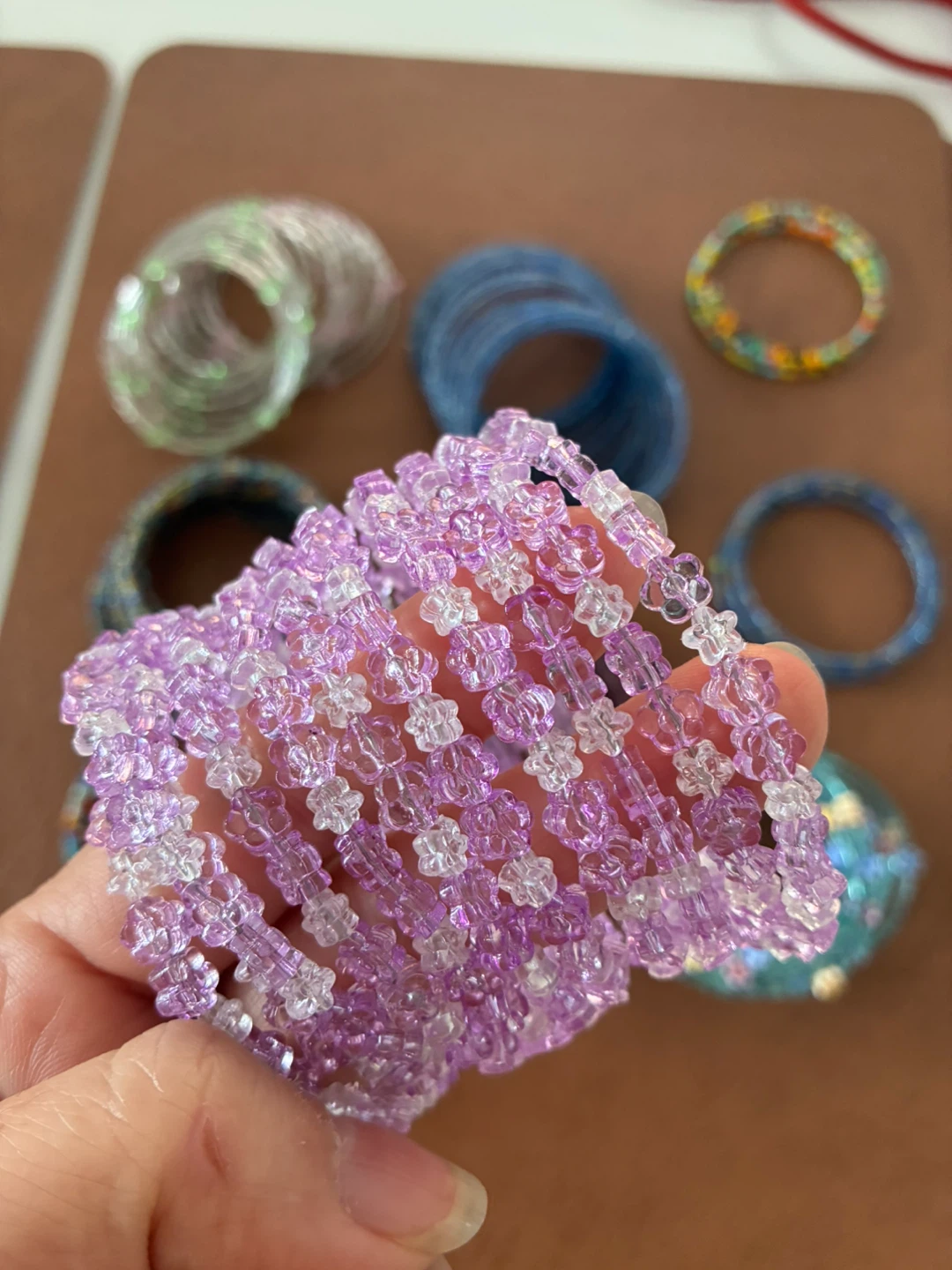 Assorted Beaded Coil Bracelets - photo 5