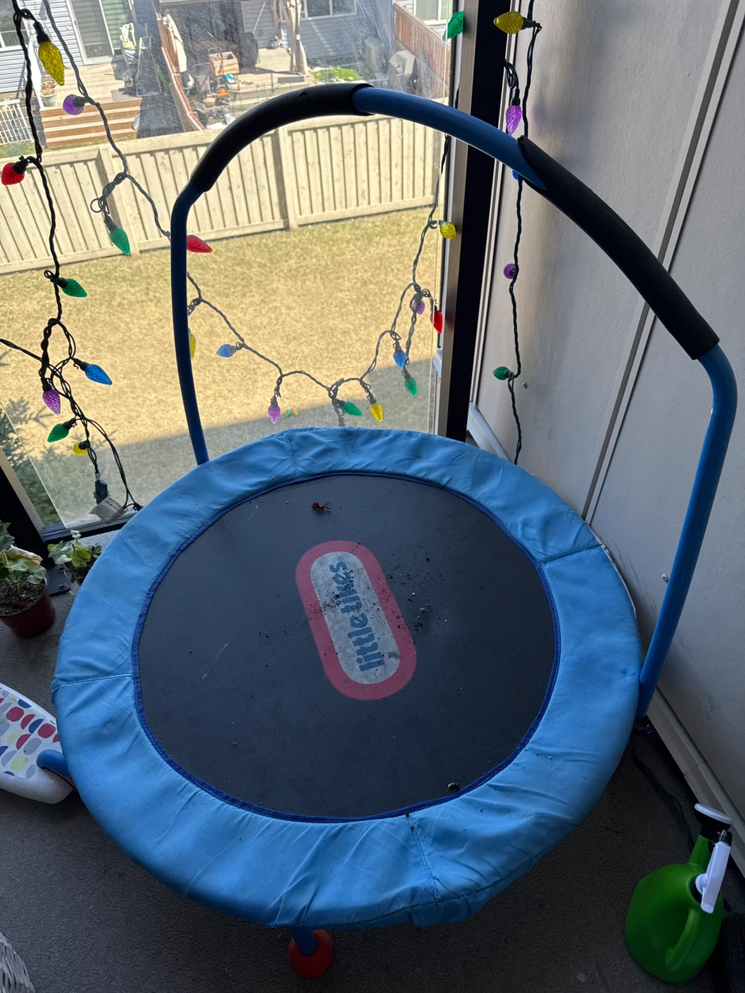 Little Tikes Blue Kids Trampoline