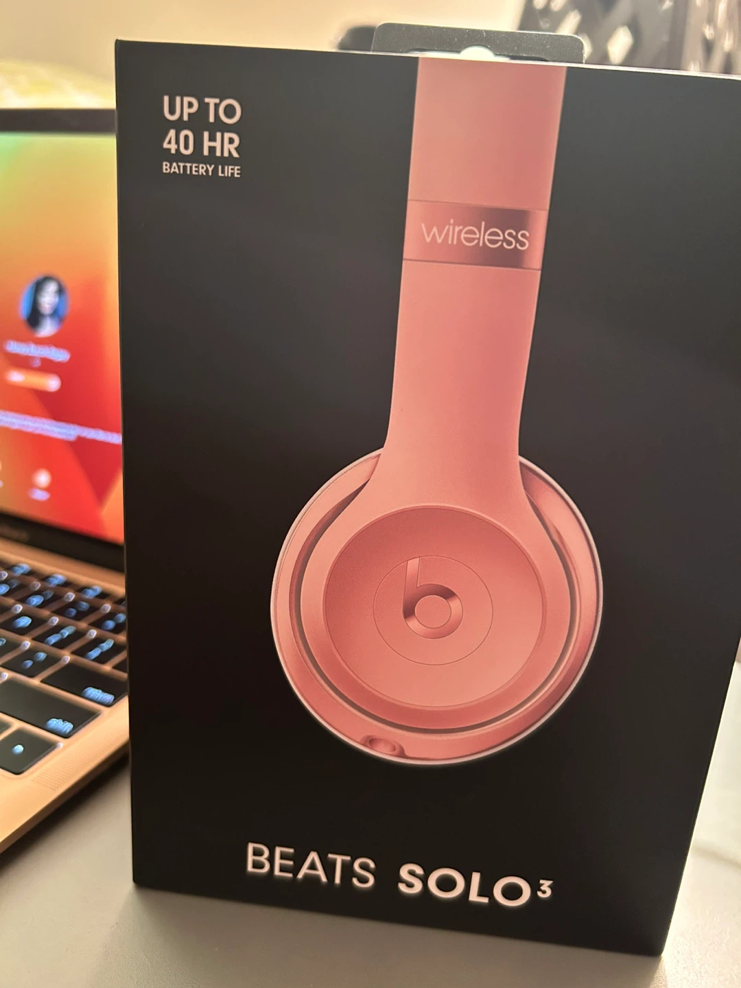 Beats Solo3 Wireless Rose Gold Headphones