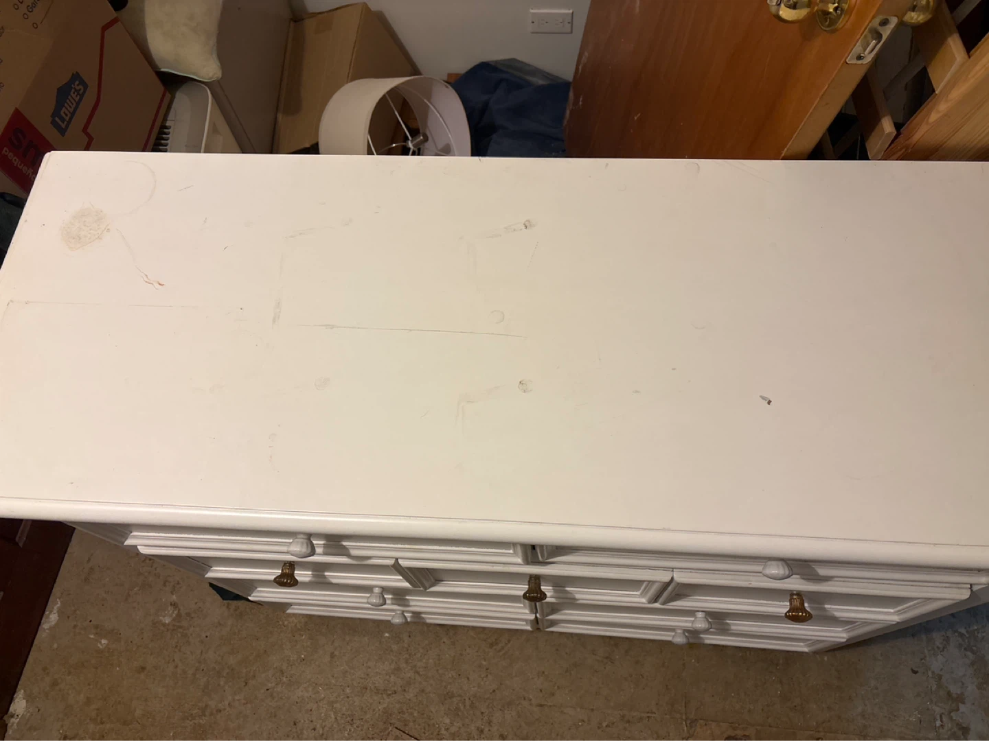White 9-Drawer Dresser - photo 2