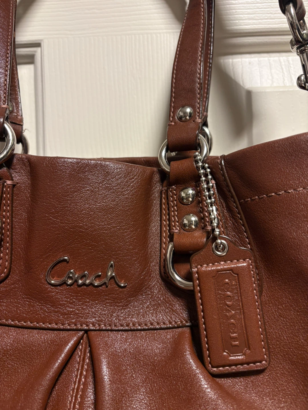 Coach Brown Leather Shoulder Bag - photo 3