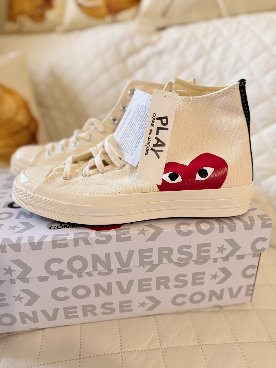 Comme des Garçons PLAY x Converse Chuck 70 CDG HI Sneakers