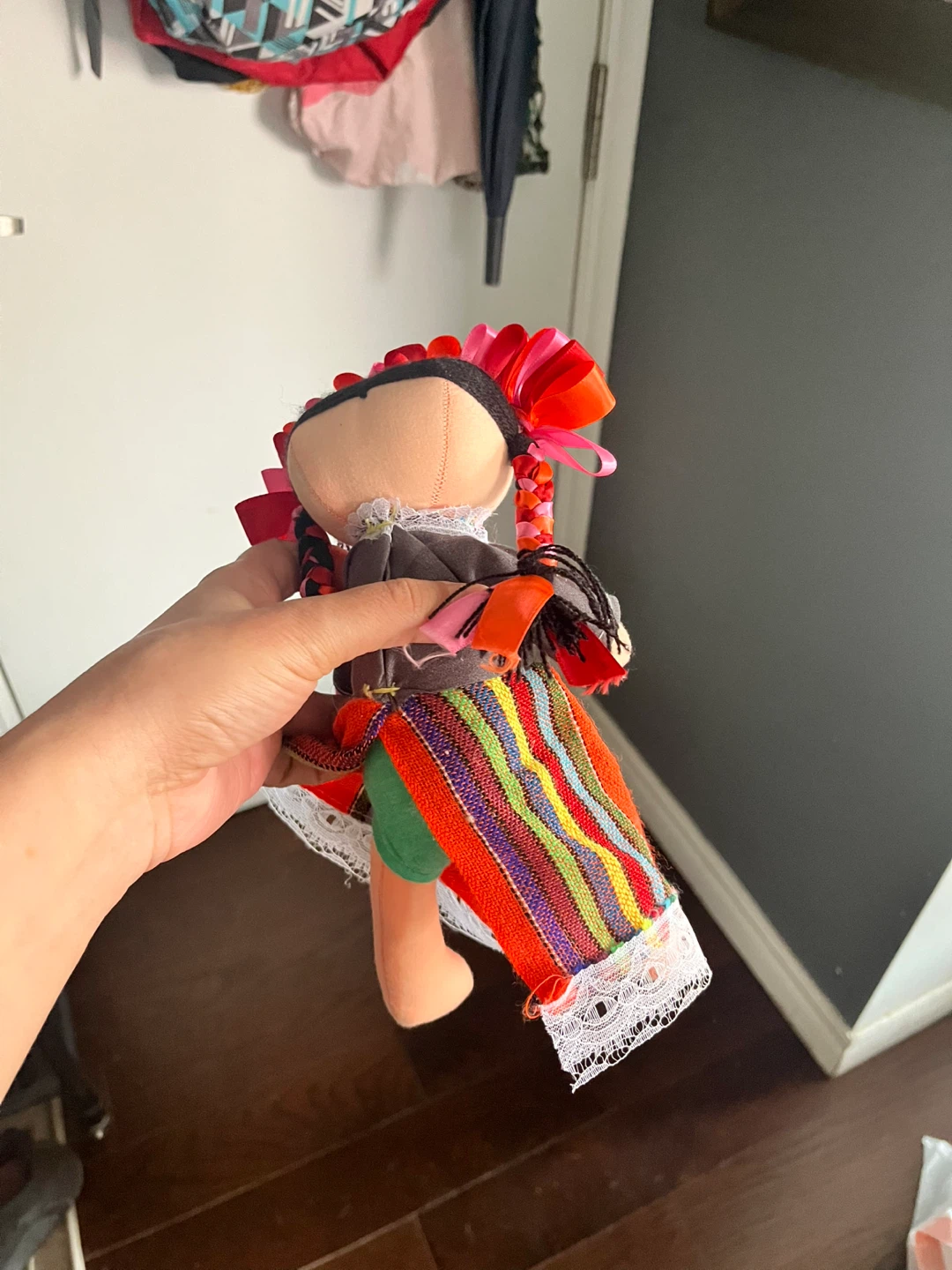Lele Mexican hand made fabric doll - photo 2