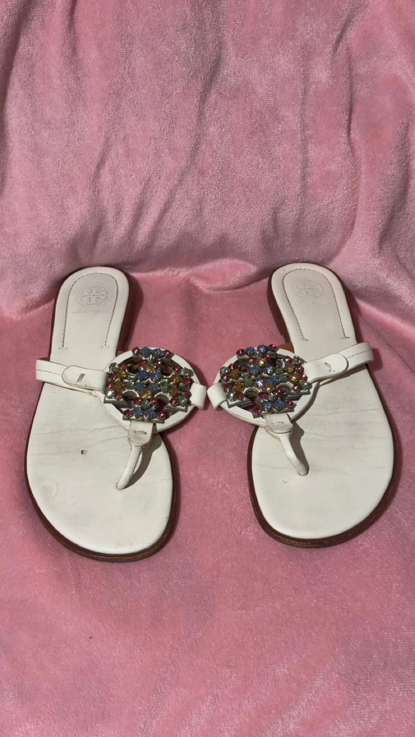 Tory Burch Jeweled Miller sandals