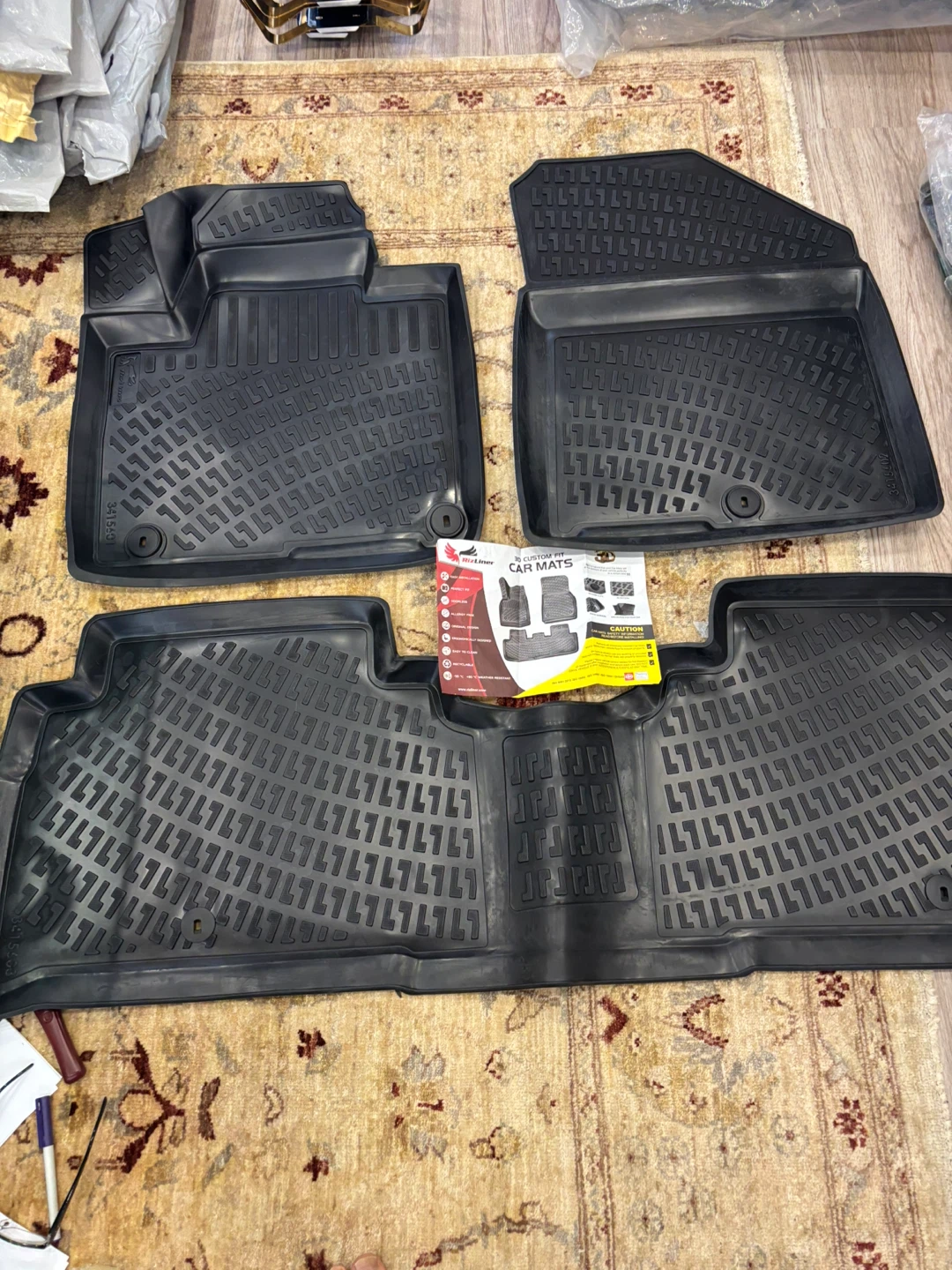 Rizliner 3D Custom Fit Car Mats for Kia Sorento (2016-2020)