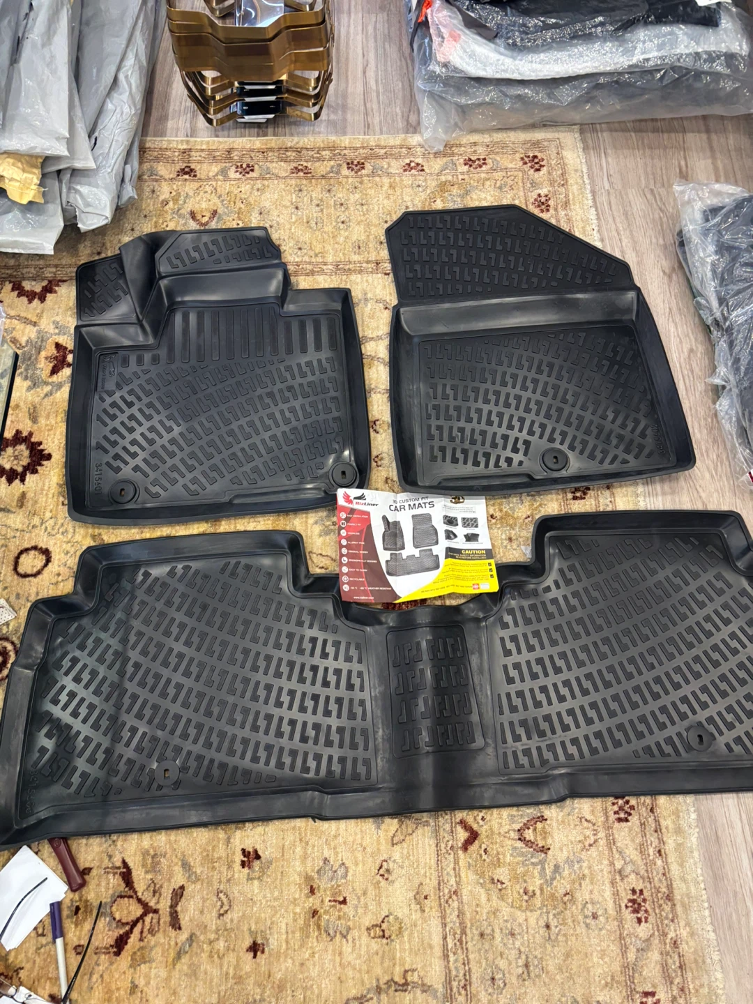 Rizliner 3D Custom Fit Car Mats for Kia Sorento (2016-2020) - photo 4