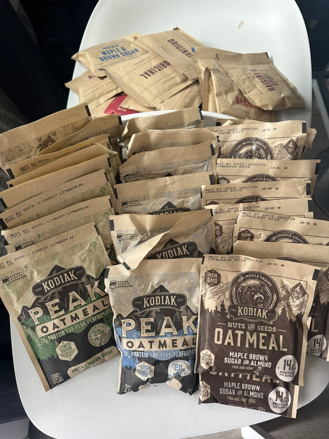 Kodiak Cakes Peak Oatmeal & Nuts and Seeds Oatmeal