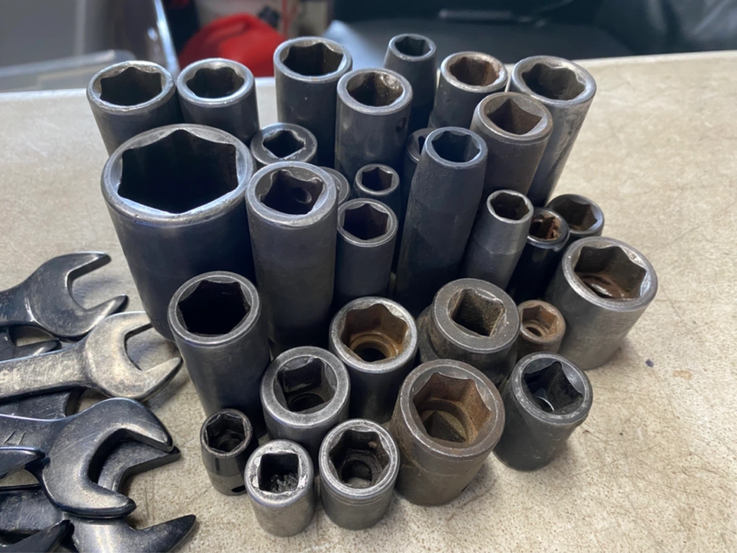Mechanics tool lot sockets ratchets - photo 3
