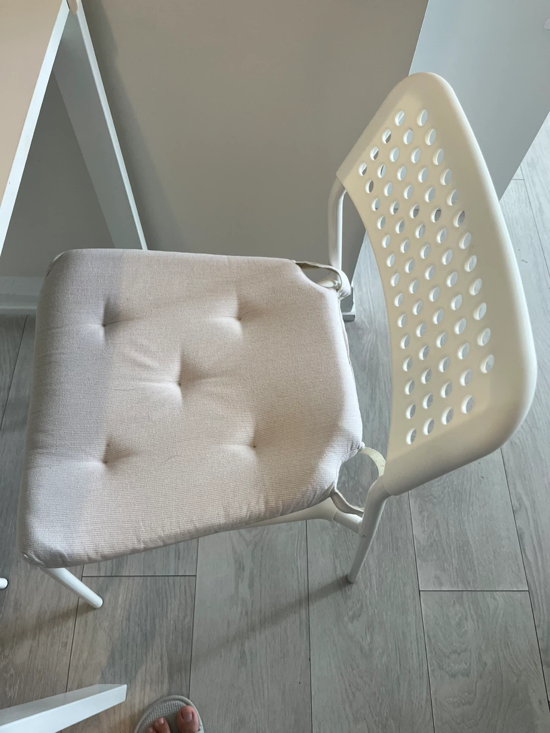Ikea Square Dining Table with Two Chairs - photo 3